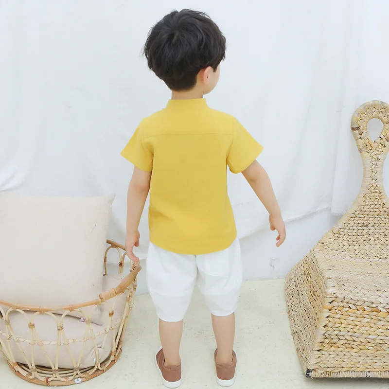 Костюм ханьфу для мальчиков 2019 костюм Китайской Народной танцевальной династии