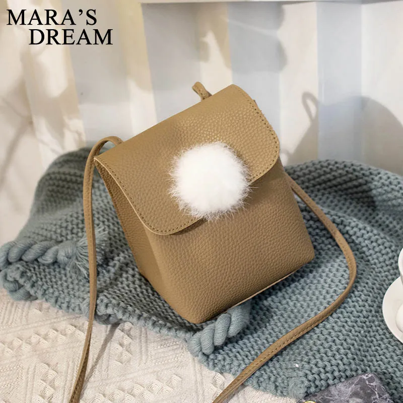 Mara's Dream однотонные сумки через плечо с клапаном женские мессенджеры на застежке