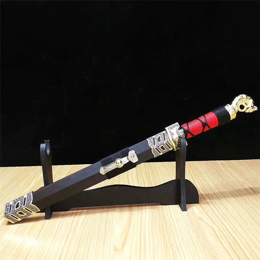 Красивый охотничий Меч Han jian Dagger острый дамасский стальной клинок короткий меч