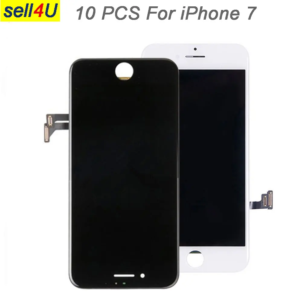 10 шт. для iPhone 7 7G ЖК экран дисплей с 3D сенсорным дигитайзером запасные части iphone
