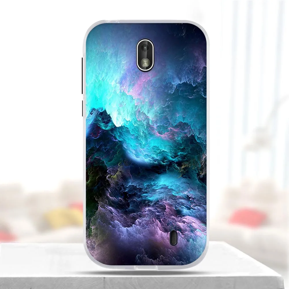4 Для Nokia 1 чехол для Nokai 1 чехол бампер Мягкая силиконовая задняя накладка из ТПУ чехол для Nokia 1 TA-1047 TA-1060 TA-1056 чехол для телефона s - Цвет: 4