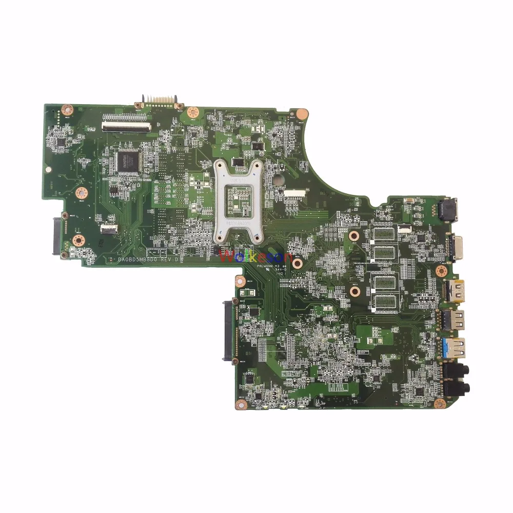SHELI для ноутбука Toshiba Satellite C70 L75 C75 L70 материнская плата A000243190 rPGA 989 DA0BD5MB8D0 DDR3 тест Oke