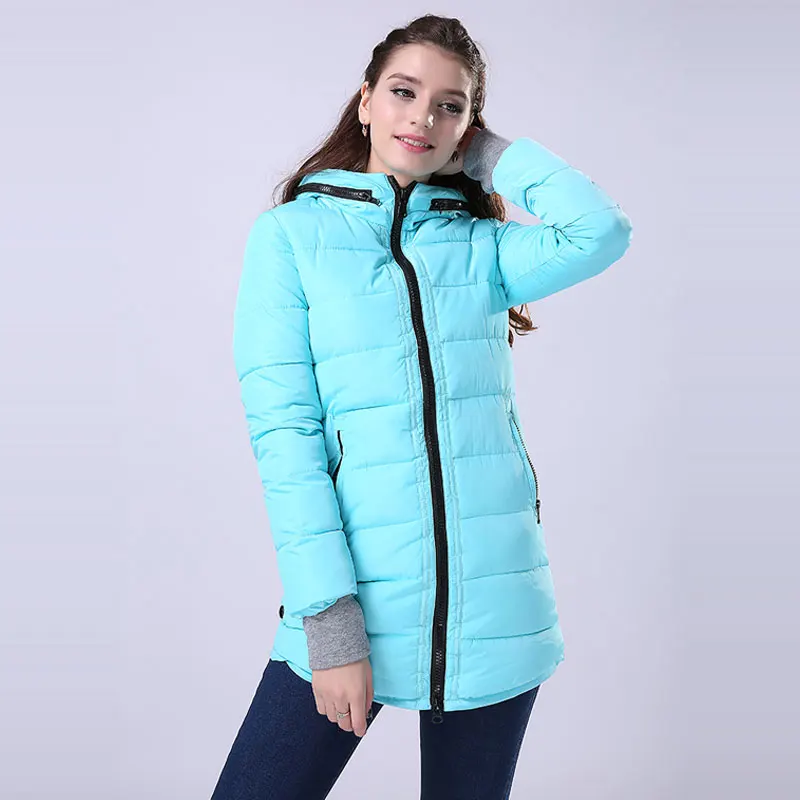 Ватная куртка женская длинная с капюшоном большого размера BF007|hooded parka|long parkawoman