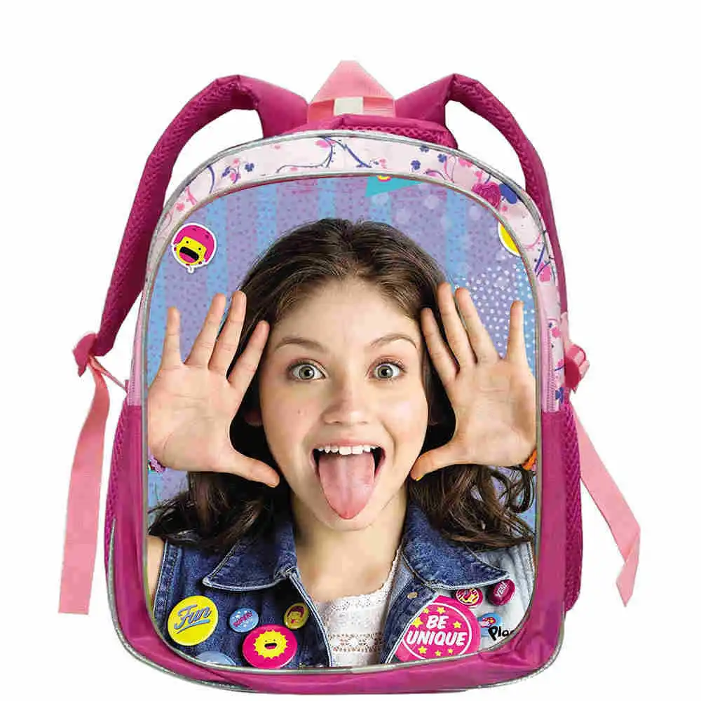 Рюкзак Soy Luna 12 5 дюйма известный ТВ для мальчиков и девочек школьные сумки