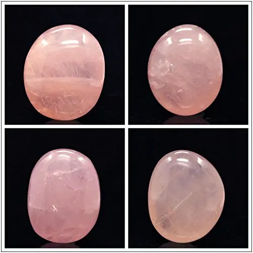 Розовое кварцевое мыло для ладоней камень беспокойства кристалл драгоценный