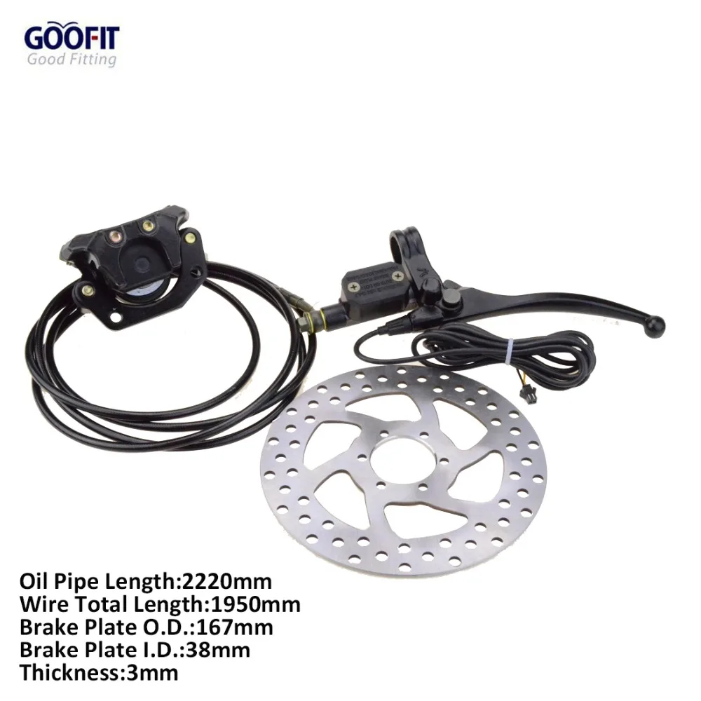 GOOFIT новый для Harley задний тормоз в сборе полная черная Тормозная ручка тормозной