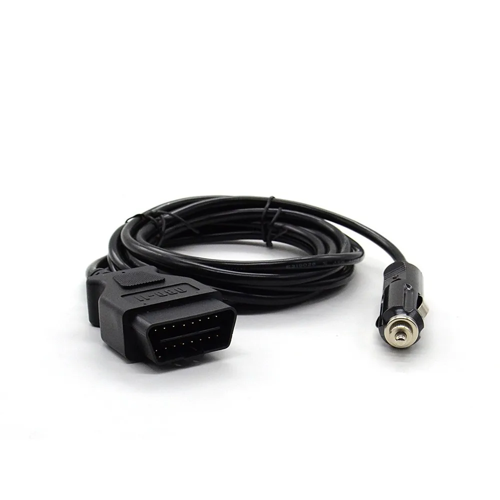 Автомобильный экстренный источник питания OBD II ECU для 12 В постоянного тока кабель