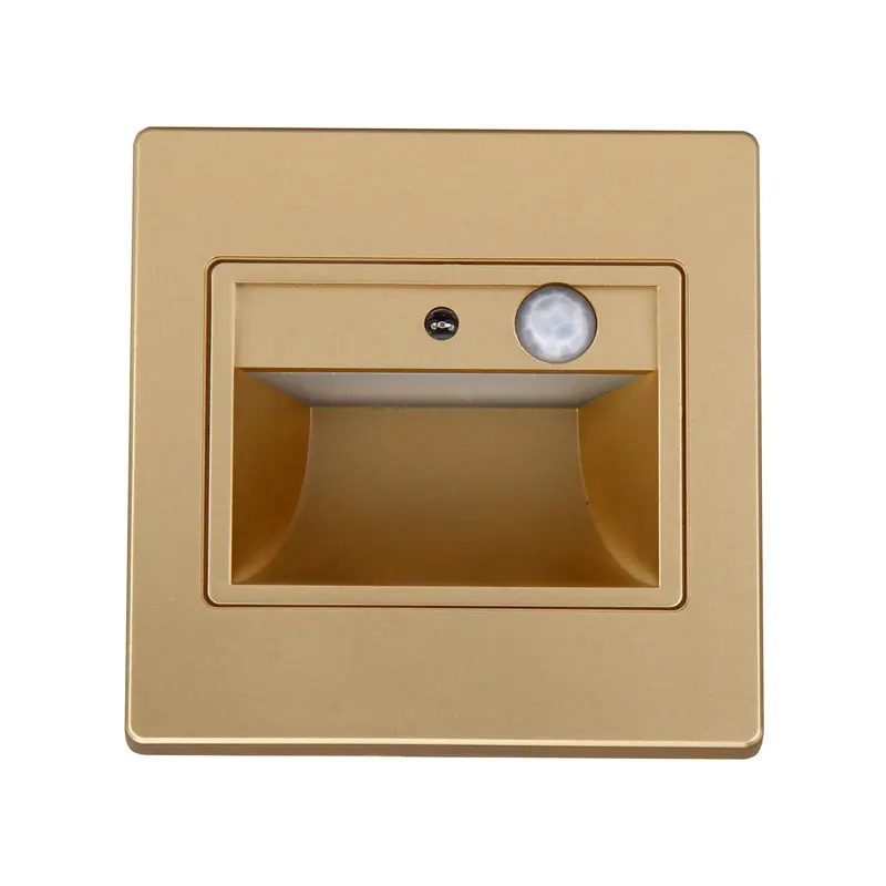 

LED Wall light footlights type 86 box corridor stairs lights Human body induction infrared sensor energy-saving night lights