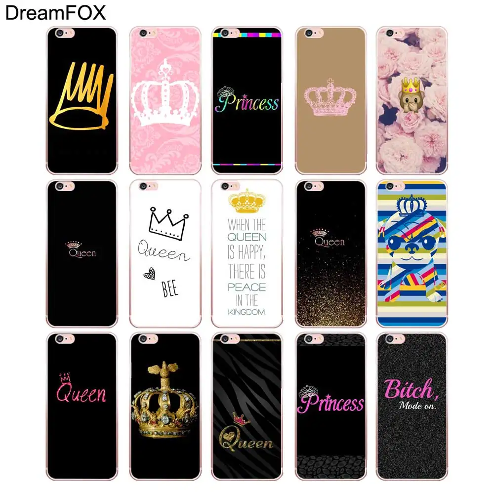 L227 Queen Boss Crown King Мягкий силиконовый чехол из ТПУ для Apple iPhone 11 Pro X XR XS Max 8 7 6 6S Plus 5 5S SE 5C