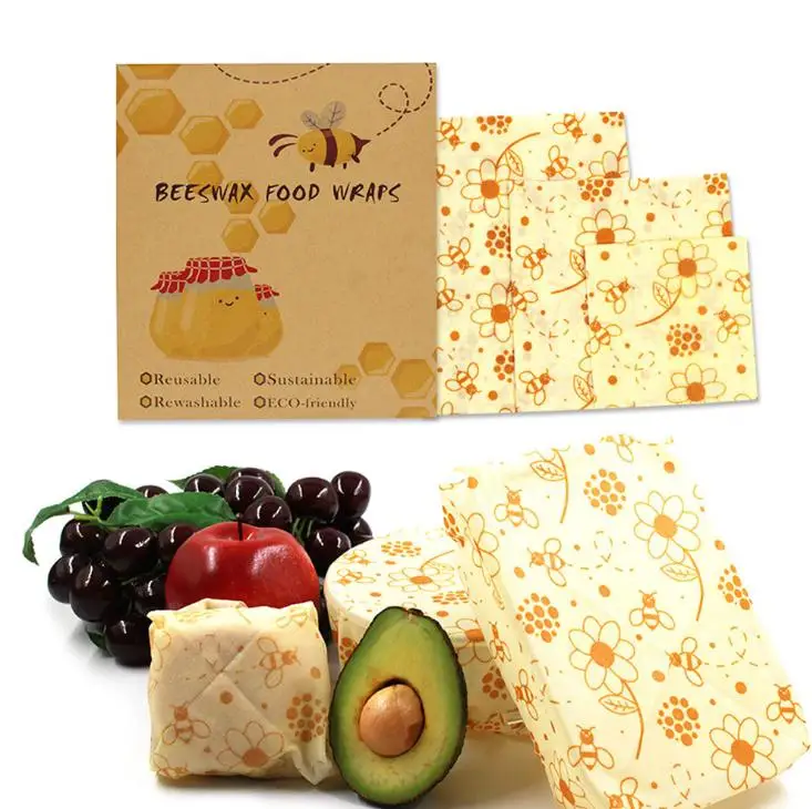 3 шт./компл. нулевые отходы пищи многоразовая обертка устойчивая пластиковая