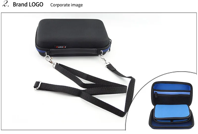 Портативные сумки для хранения EVA для kingd 3DS XL 2,5 дюймов SSD HDD кабель для наушников USB Flash Drive Дорожный Чехол для переноски цифровых сумок
