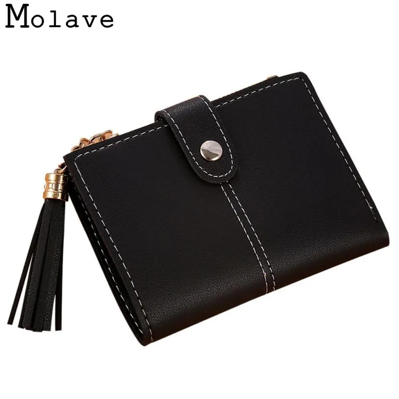 Длинный кошелек Naivety с заклепками Женский застежкой для мелочи из искусственной