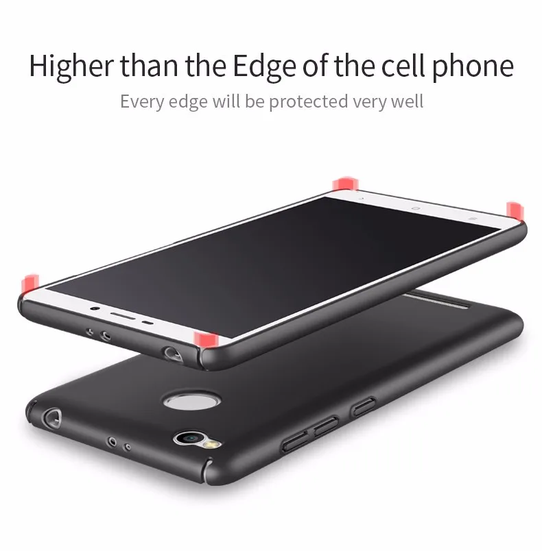 Защита на 360 градусов для Xiaomi Redmi 3s 3S 3Pro чехол с полным покрытием 3pro Жесткий Чехол 3