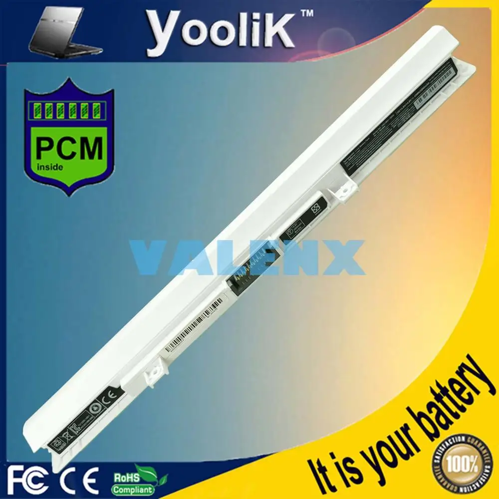 

14.8V 45WH 2800mAhwhite PA5186U-1BRS Battery for Toshiba Laptop C50-B C50D-B C50T-B PA5184U-1BRS PA5185U PA5185U-1BRS