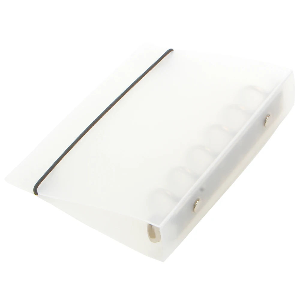 A5/A6/A7 PVC Notebook Accessory Sheet Shell Office School Stationery Transparent Concise 6 Holes Binder Planner Cover | Канцтовары для