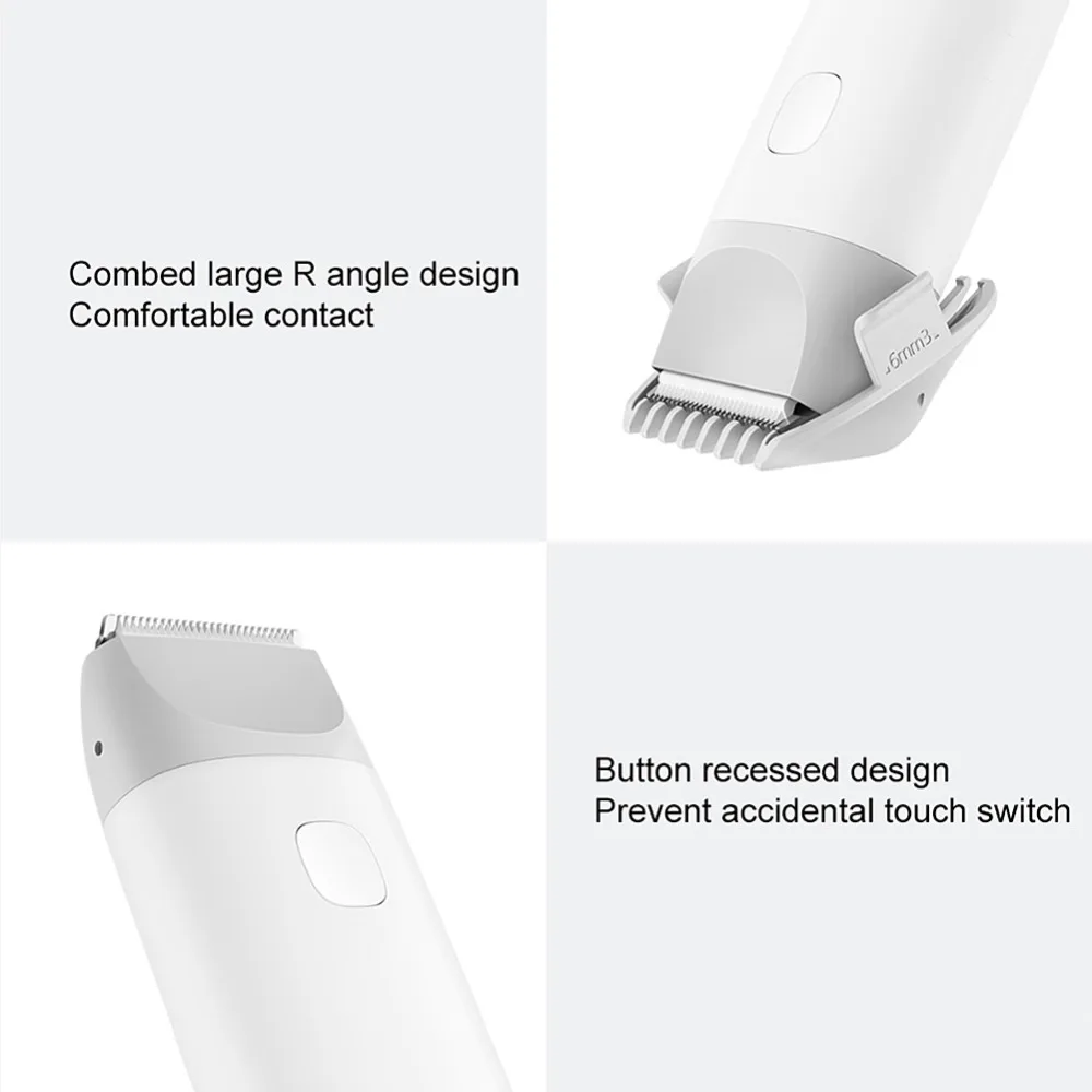 Xiaomi MiTu Детская электрическая машинка для стрижки волос Mijia USB Перезаряжаемый триммер для волос водостойкий клипер инструмент для стрижки детей от Youpin