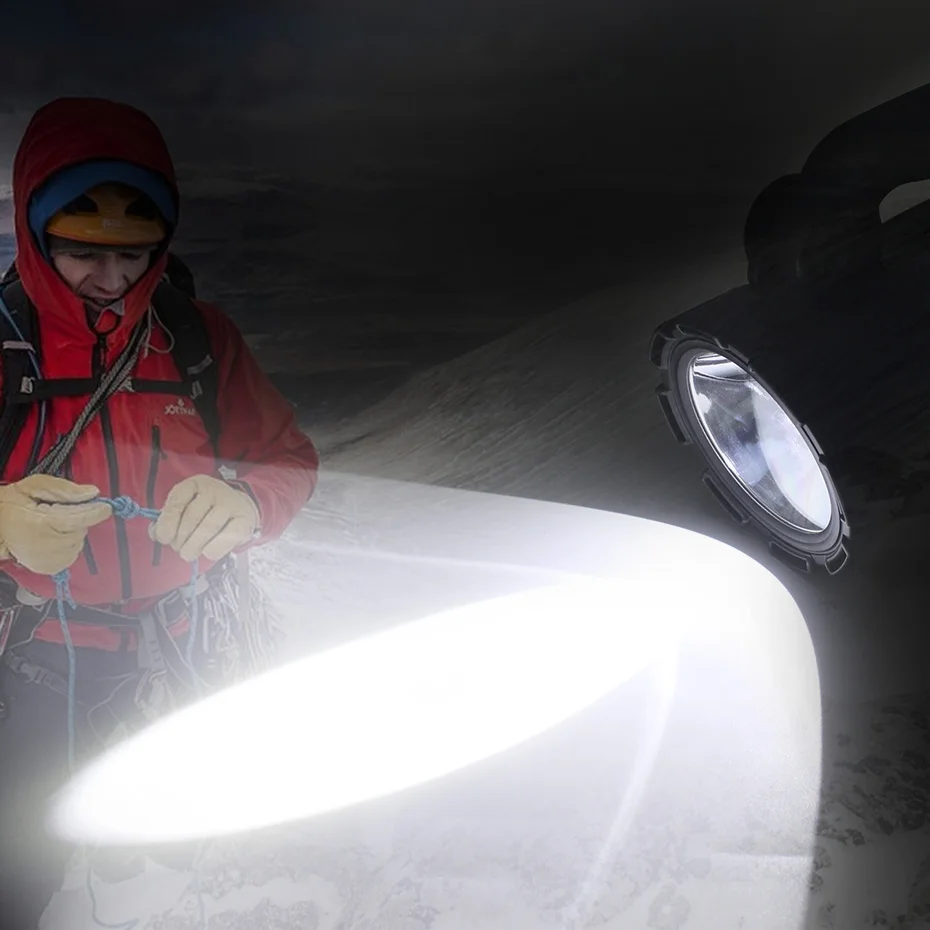 Встроенный перезаряжаемый аккумулятор портативный фонарь светодиодный 3 Вт