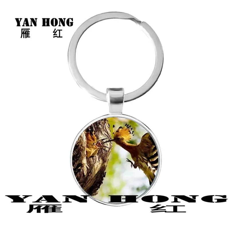 Parents'love is selfless. Animals take good care of their babies 25MM glass keys and Happy Thanksgiving Day. | Украшения и