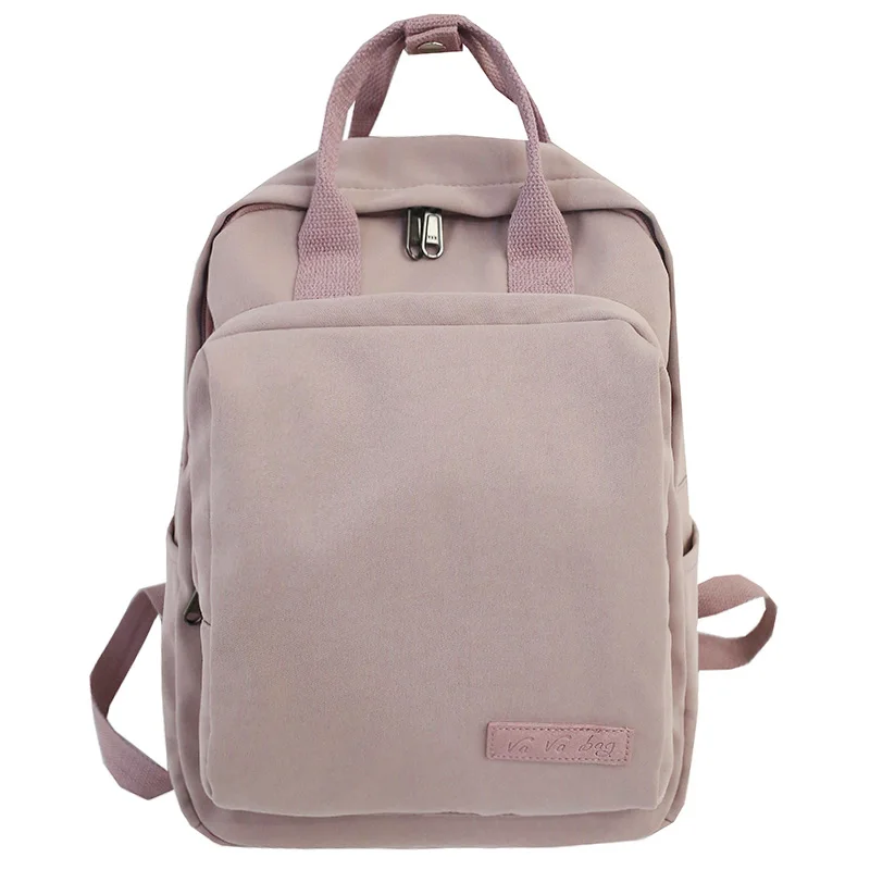pink Модный Милый Рюкзак tote женские школьные сумки для девочек-подростков каваи нейлоновый рюкзак женская роскошная сумка студенческая книга harajuku - Цвет: pink