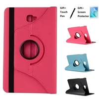 360 litchi style tablet case for samsung galaxy tab a a6 10 1 2016 t585 t580 sm t580 t580n pu leather slim cases cover