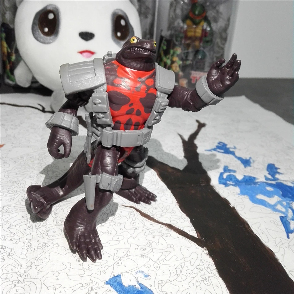 003 фигурки черепахи kraang Mozar lord dregg foot clan оригинальная Фабрика Америка мультфильм действия игрушки для детей