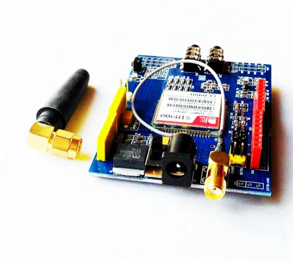 Модуль для Arduino SIM900 5 шт./лот 4 частоты макетная плата GSM GPRS текстовые сообщения