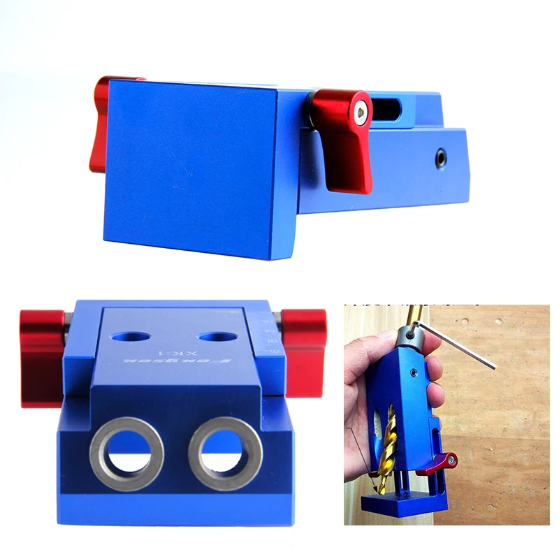 RUITOOL мини карманное отверстие джиг комплект системы с сверлом отвертка для