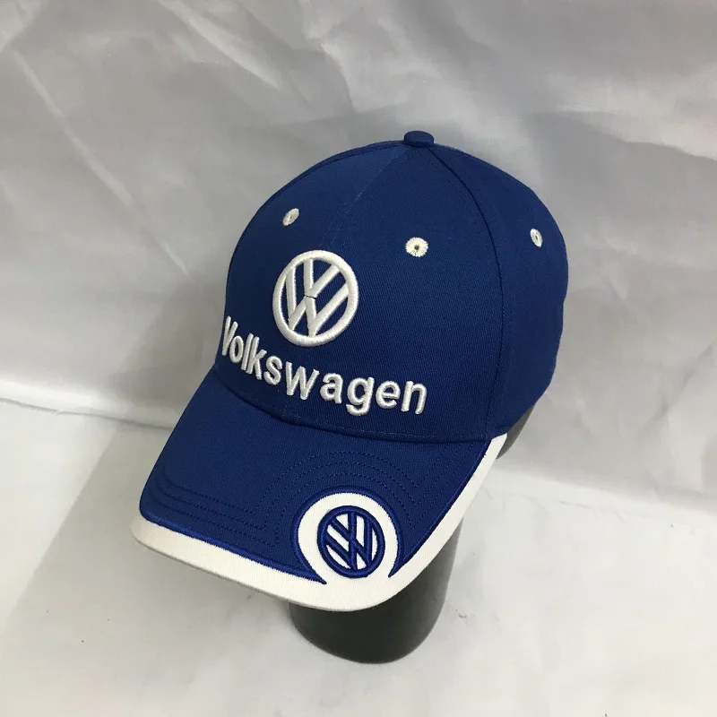Новинка, бейсболка Volkswagen, авто логотип, вышивка, регулируемая бейсболка с капюшоном, шапка для мужчин и женщин