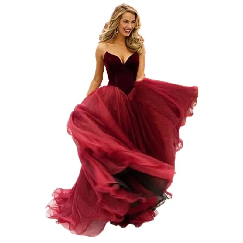 Милое модное ТРАПЕЦИЕВИДНОЕ платье из органзы бордовый корсет вельветовое для