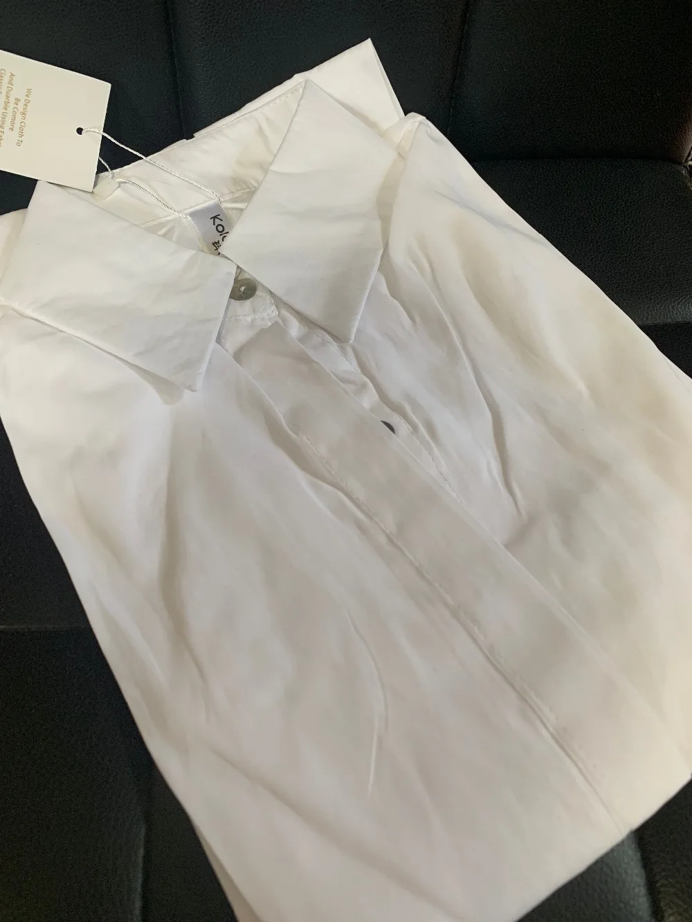 Новые летние модные блузки для девочек женские Топы женские повседневные однотонные свободные синие белые рубашки на пуговицах Топы blusas mujer de moda