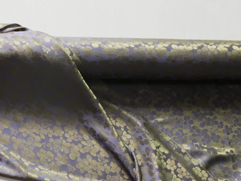 Мягкие Вечерние платья из шелка жаккарда сиреневого цвета 100 см * 114 см|fabric desk|materials