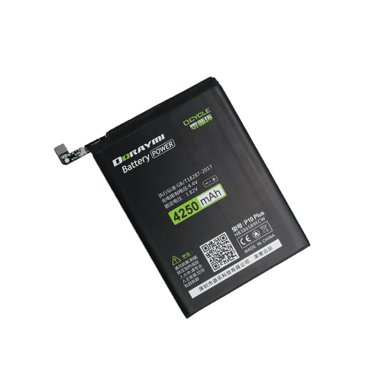 Аккумулятор DORAYMI HB386589ECW 4250 мАч для Huawei P10 Plus сменные батареи сотового телефона