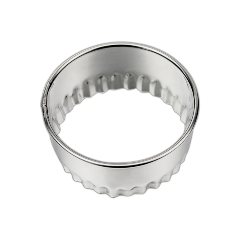 3 шт./компл. круглый цветок пельменей обертки формы из нержавеющей стали набор