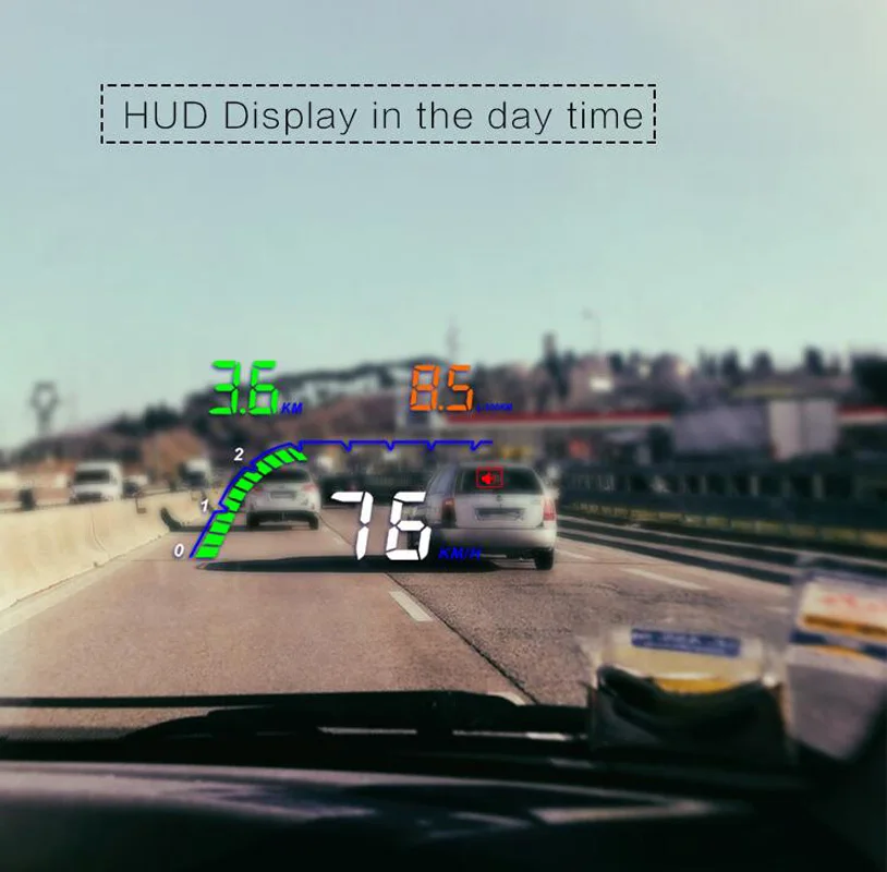 4 дюйма T100 автомобилей HUD Head Up Дисплей OBD2 II EOBD Overspeed Предупреждение Системы