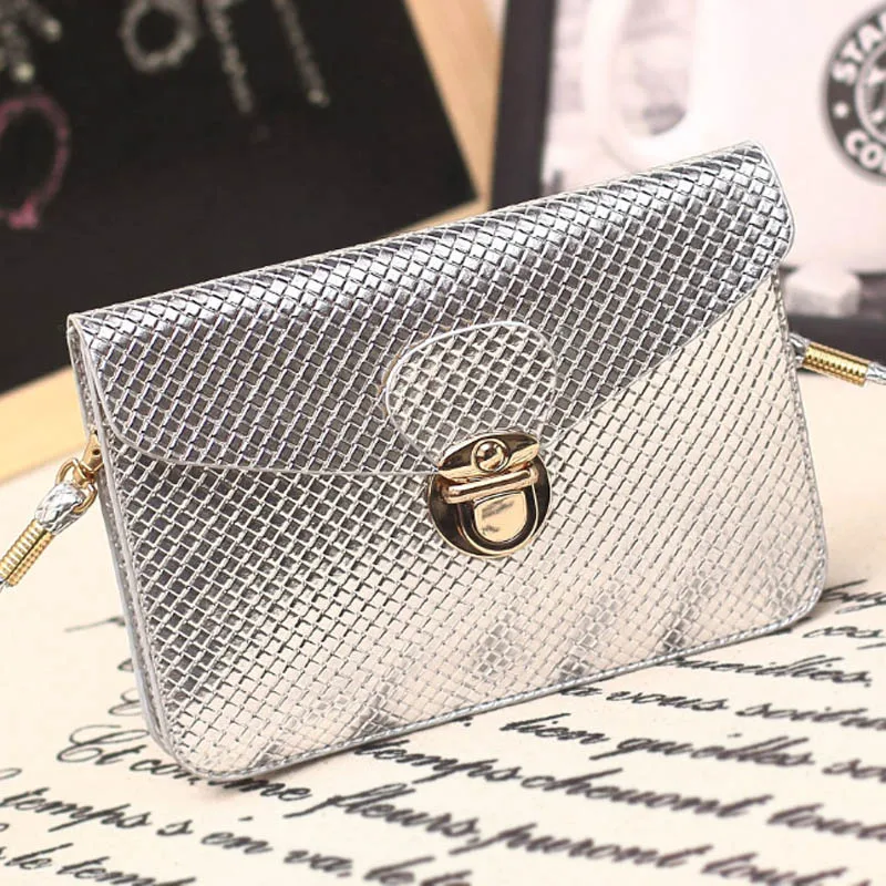 Модная женская квадратная сумка-мессенджер через плечо из искусственной кожи BS88