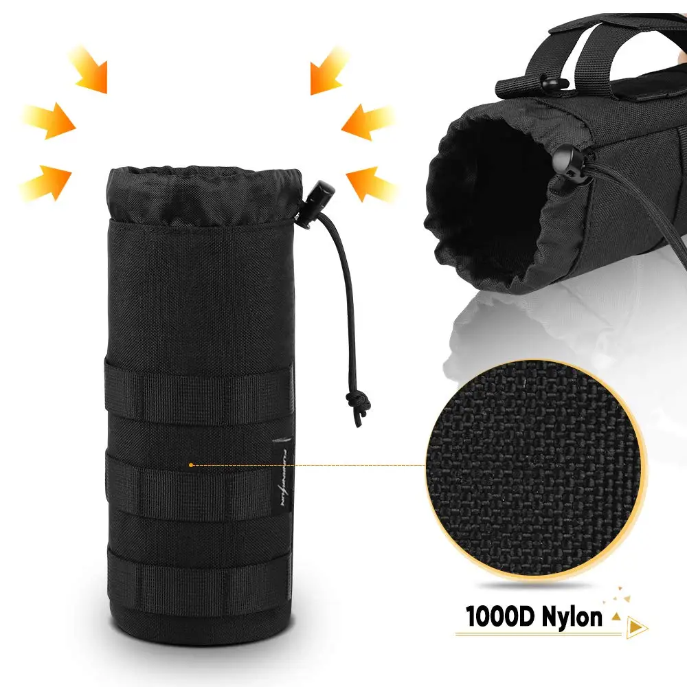 Тактический Molle бутылка для воды обновлен путешествия сумка держатель бутылки на