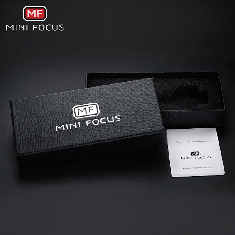 Мужские наручные часы Minifocus 2017 роскошные брендовые деловые мужские с кожаным