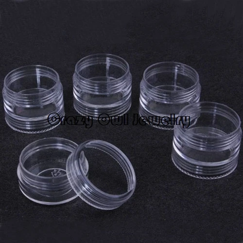 12 шт./упак. 30 мм Диаметр маленький пластиковый круглый прозрачный сделай сам