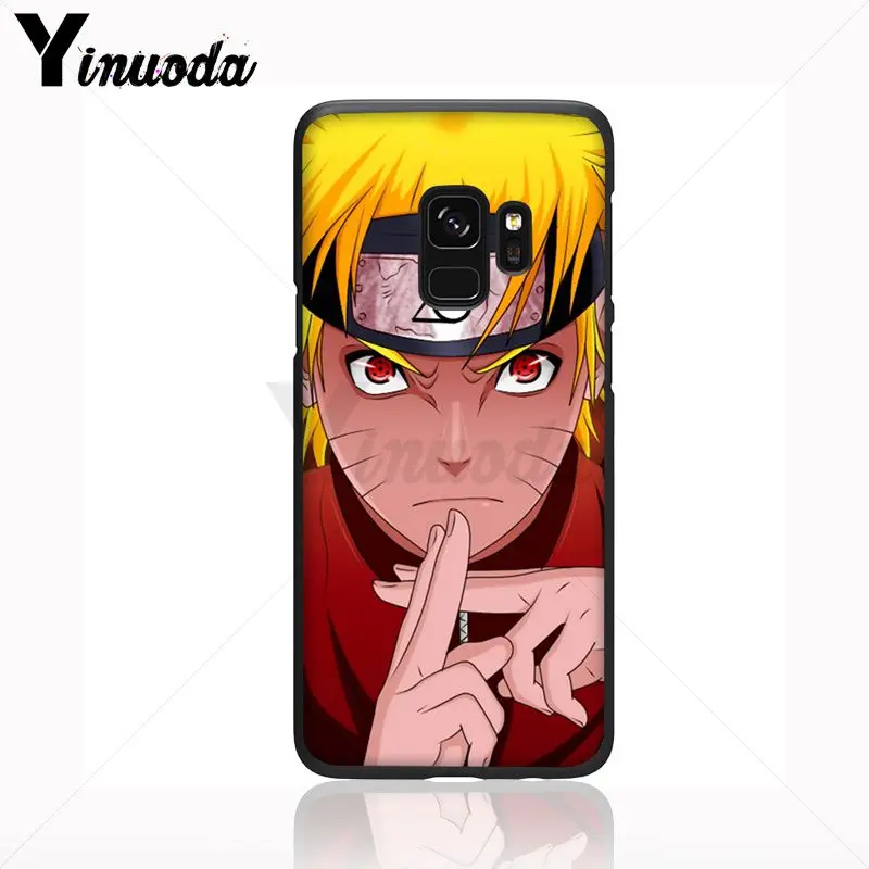 Yinuoda Хокаге Наруто Какаши Mikasa Ackerman мультфильм черная ячейка чехол для телефона