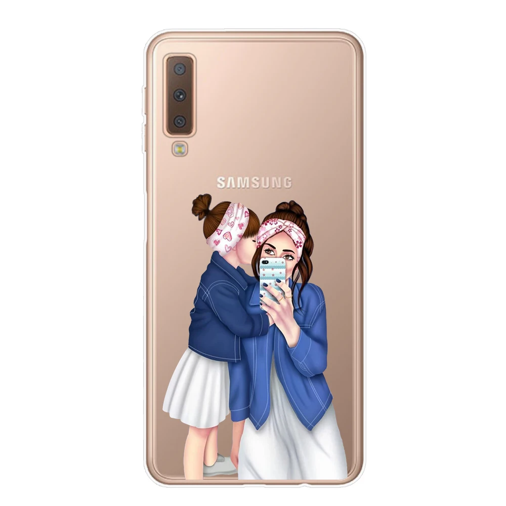 Чехол из ТПУ для Samsung Galaxy A10 A20 A30 A40 A50 A60 A70 A80 A6 A8 Plus A7 A9 2018|Бамперы| |