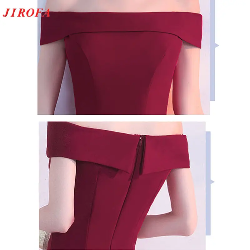 Женское облегающее платье труба Длинное Элегантное вечернее с вырезом лодочкой