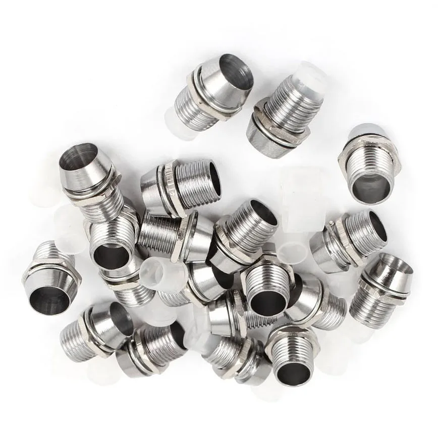 MYLB-20 Pcs Copper 5mm Light Emitting Diode LED Holder Mount Panel Display | Лампы и освещение