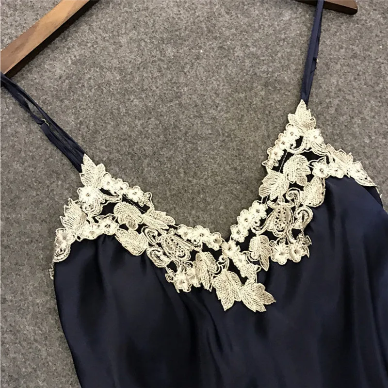 Комплект женской атласной одежды из 2 предметов кружевная пикантная одежда без