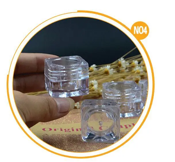 10 шт. квадратные акриловые фотообои 5 мл|container bottle|container jarscontainer case |