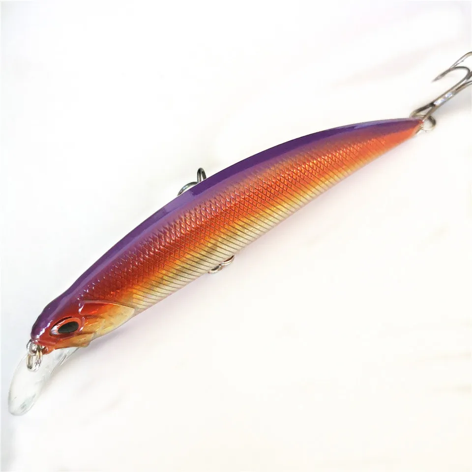 

Swolfy 4PCS Sink Fishing Bait Lure 95mm 15g Professional Minnow Fishing Bait Suitable For Casting Hard Bait Fishing Lure Pesca