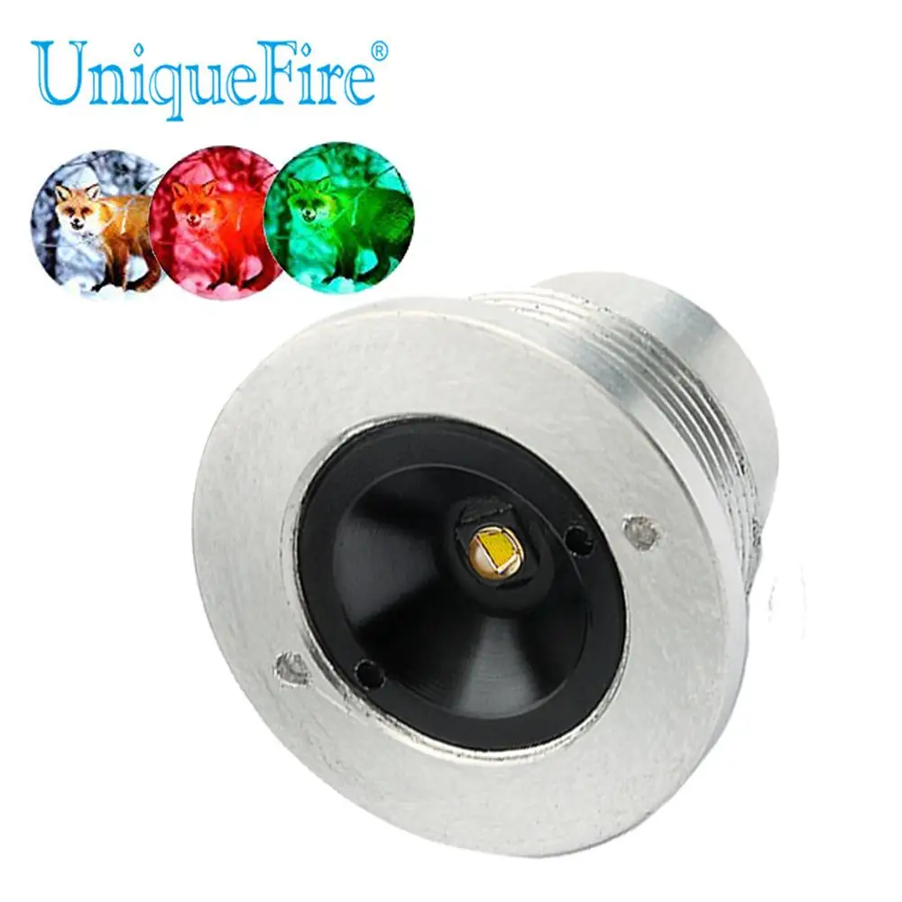 UniqueFire Drop in XRE белый/красный/зеленый свет LED Pill 3 режима модуль головки Замена для UF