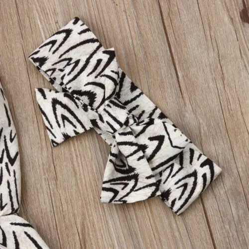 Новинка комплект из 2 предметов леопардовый комбинезон для маленьких девочек