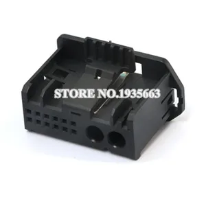 Большинство волоконно-оптических 2 + 12 мультимедийный коннектор 1-1355795-1 для Audi BMW Benz 2 шт. автомобильные аксессуары интерьер автомобиля декор отделка автомобиля