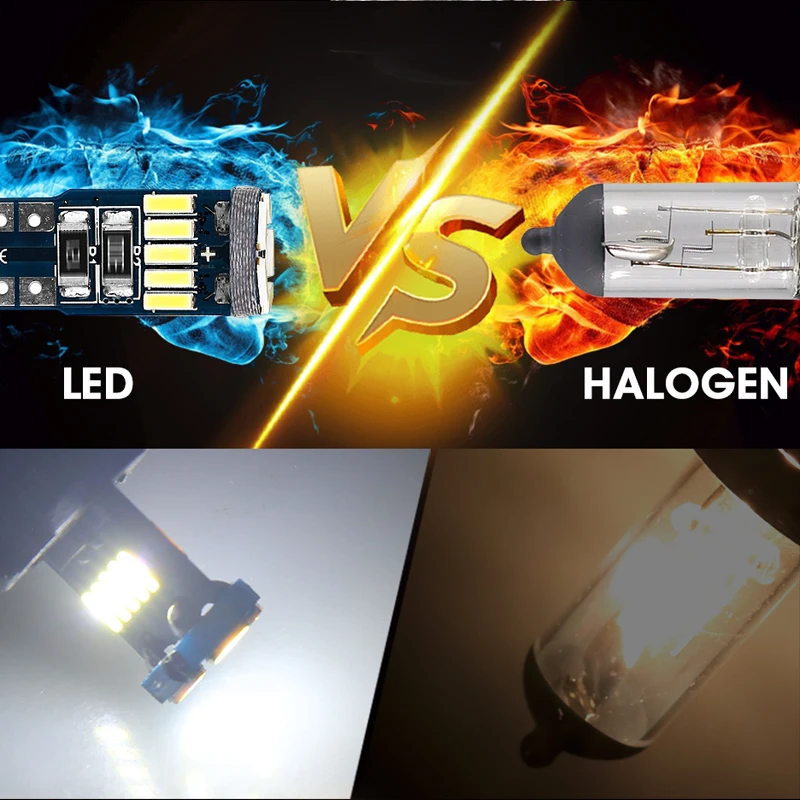 ROADOT 10x T10 4014 Led W5W 194 Автомобильная лампочка Лампы для чтения просвет Поворотная