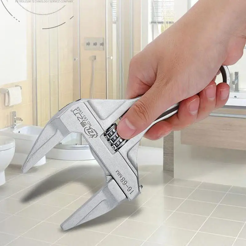 Adjustable Spanner Universal Key Nut Wrench Home Hand Tools Multitool High Quality 16-68mm | Инструменты